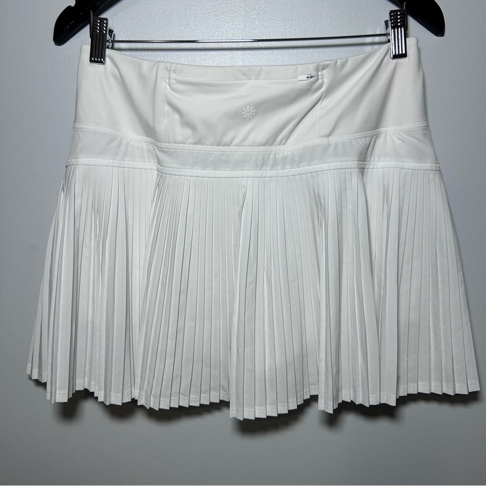 Athleta Pleaded White Skort Size S - Picture 7 of 14